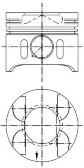 Поршень KOLBENSCHMIDT 97409600 (фото 1)