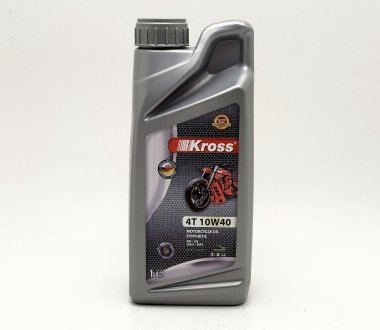 Масло 4T 1л 10W-40 KROSS 8 682754 990817