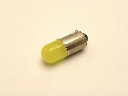 Лампа щитка приборов 2101 LED T4W 12V 1 диод белая сплошной свет 3D Квант BA9S /12V (фото 1)