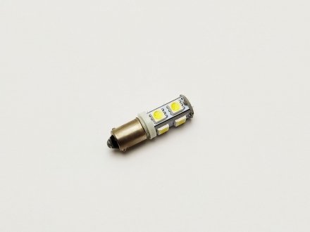 Лампа щитка приборов 2101 LED T4W 12V 9 диодов Квант Т8 9 SMD (50/50) б (фото 1)