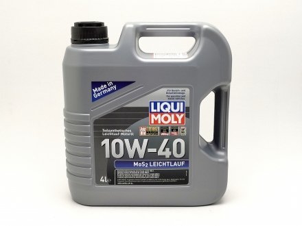 Олія 10W-40 4л MoS2 Leichtlauf LIQUI MOLY 1917/6948 (фото 1)