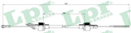 Трос сцепление LPR C0108C (фото 1)