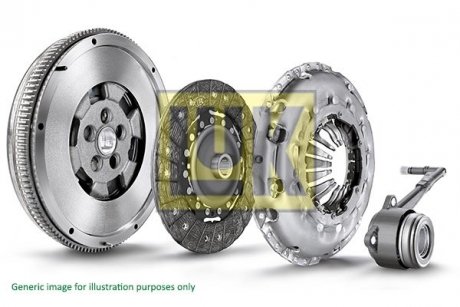 Демпфер + комплект зчеплення Ford Focus 2.0 TDCi 03-12 LuK 600 0053 00 (фото 1)