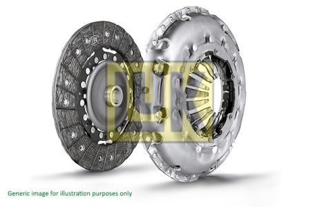 Комплект сцепление Dacia Logan/Renault Clio/Kangoo 1.5 dCi 08- 55/66kw, K9K LuK 622 3427 09 (фото 1)