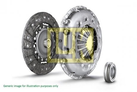 Комплект сцепление MB Sprinter (901-904)/Vario 2.9D/TDI, OM602, (d=250mm) LuK 625 3021 00 (фото 1)