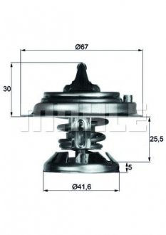 Термостат MB OM601-603 (85°C) MAHLE / KNECHT TX 29 85D (фото 1)