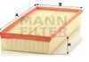 Фільтр повітряний Land Rover Range Rover III 04-12 -FILTER MANN C 39 201 (фото 3)