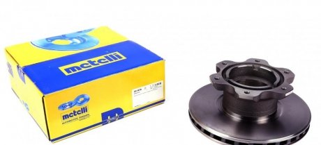 Диск гальмівний (задній) MB Vario 614 (324х30) (+ABS) (вентильований) Metelli 23-1679
