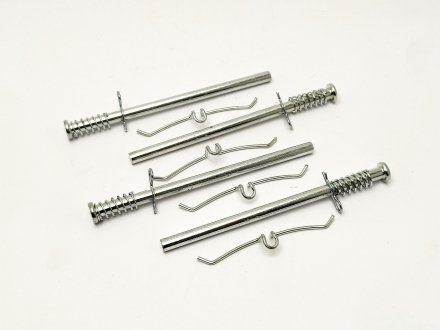 Фиксатор тормозных колодок 2101 передних (к-т 4 шт) Формика METIZ 2101-3501132-00