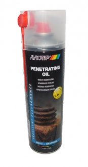 Проникаюче мастило "Penetrating oil" з вмістом графіту та MoS2 500мл MOTIP 090303BS (фото 1)