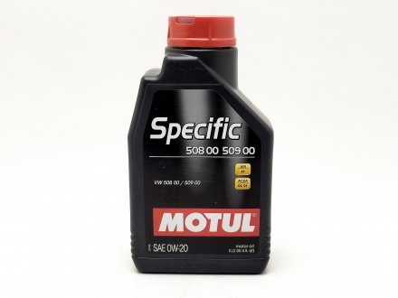 Олива моторна Specific VW 508.00-509.00 0W-20 1л MOTUL 107385