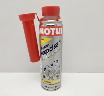 Присадка-очиститель топливной системы System Keep Clean Diesel 300 мл MOTUL 107815 (фото 1)