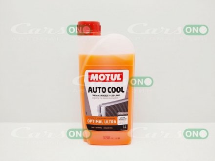 Тосол антифриз 1л G-12+ -80 оранжевый MOTUL 109117 (фото 1)