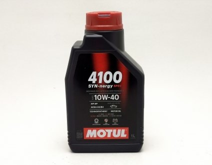 Масло 10W-40 1л Synergie Spec 4100 MOTUL 112890 (фото 1)