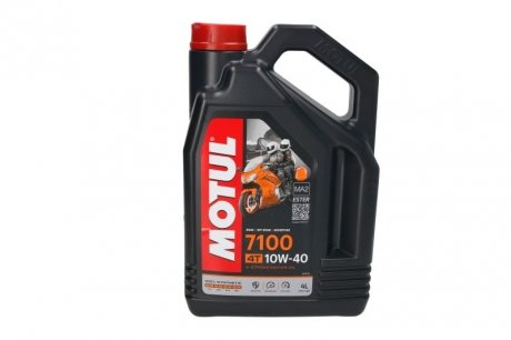 Олива 10W40 4T 7100 (4L) (104092) MOTUL 836341