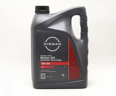 Смазка моторне 5W-30 5л NISSAN KE90090043