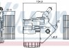 Радиатор масляний NISSENS 90893 (фото 1)