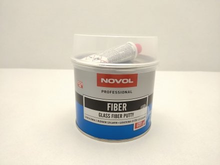 Шпаклівка зі скловолокно 600 гр Fiber NOVOL 1222 (фото 1)