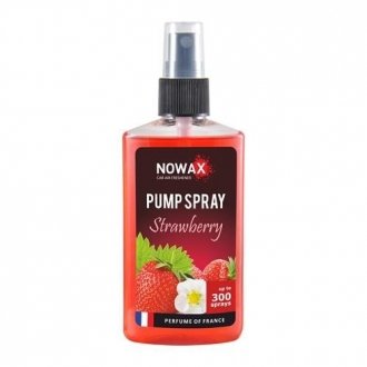 Автомобільний ароматизатор повітря PUMP SPRAY Strawberry 75ml NOWAX NX07515