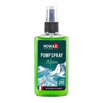 Автомобільний ароматизатор повітря PUMP SPRAY Alpine 75ml NOWAX NX07521
