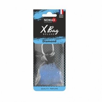 Автомобільний ароматизатор повітря полімерний X Bag DELUXE -Diamond NOWAX NX07581 (фото 1)