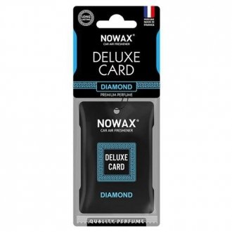 Ароматизатор целюлозний серія Delux Card 6 г. - Diamond NOWAX NX07729 (фото 1)