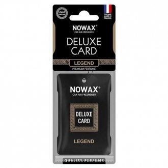 Ароматизатор целюлозний серія Delux Card 6 г. - Legend NOWAX NX07730 (фото 1)