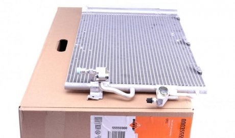 Радиатор кондиціонера Opel Astra H 1.4-1.8 04-14 NRF 35555 (фото 1)