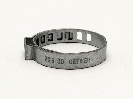 Хомут пыльника шруса под клещи оцинковка 29.5-36*0.75*7 мм Oetiker OETIKER(Швейцария) 10900016 (фото 1)