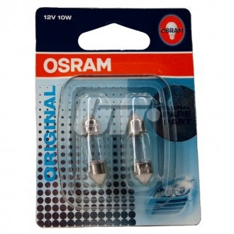 Автолампа 10W OSRAM 6438-02B (фото 1)