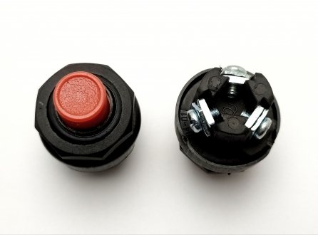 Кнопка пускова 3 контакти (червона) Пенза 11-3704-01 (фото 1)