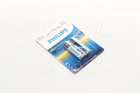 Батарейки циліндричні, лужні PHILIPS LR6E2B/10 (фото 1)