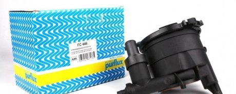 Корпус фільтра паливного Citroen Berlingo/Peugeot Partner 1.9D DW8 (з кришкою) Purflux FC446 (фото 1)