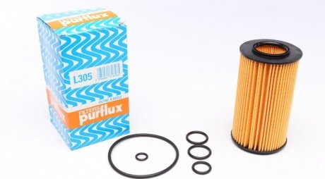 Фільтр масляний MB C-Class/E-Class/S-Class 2.4-3.7 (M112)/4.3-5.4 (M113)/2.5-3.5 (M272) Purflux L305 (фото 1)