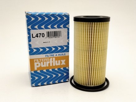 Фільтр масляний Renault Trafic 2.0dCi 06- (h=113 мм) Purflux L470 (фото 1)