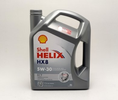 Олія 5W-30 5л HX8 ECT SHELL 550048100 (фото 1)