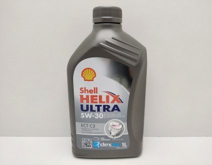 Масло 5W-30 1л Helix Ultra ECT C3 Dexos 2 SHELL 600071890 (фото 1)