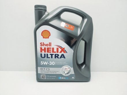 Масло 5W-30 4л Helix Ultra ECT C3 Dexos 2 SHELL 600071891 (фото 1)