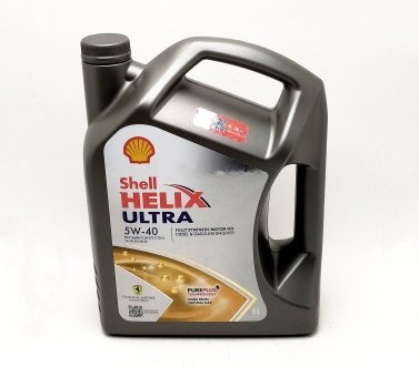 Масло 5W-40 5л Ultra SHELL 600082594