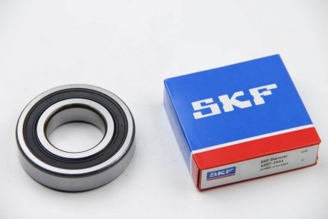 Підшипник кульковий d>30 SKF 6207-2RS1 (фото 1)