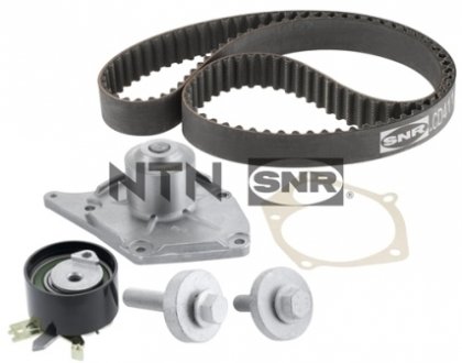 Роликовий модуль натягувача ременя (ролик, ремень, помпа) SNR NTN KDP455.580 (фото 1)