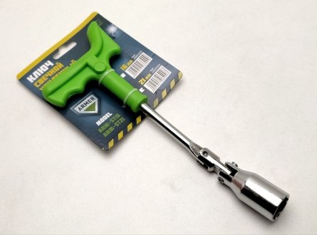 Ключ свечной c карданом 21 Armer пластиковая ручка TEMPEST Arm-st21 (фото 1)