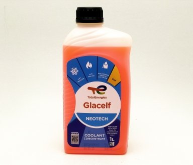 Тосол антифриз 1л G-12+ -80 оранжевый TOTAL 229950