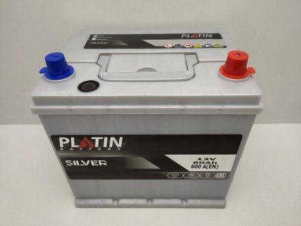 Аккумулятор 60А евро азиат Platin Silver 600А (Туреччина) Турция 5552348 (фото 1)