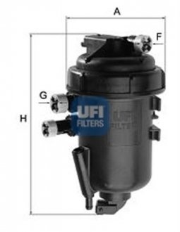 Фільтр паливний UFI 55.178.00 (фото 1)