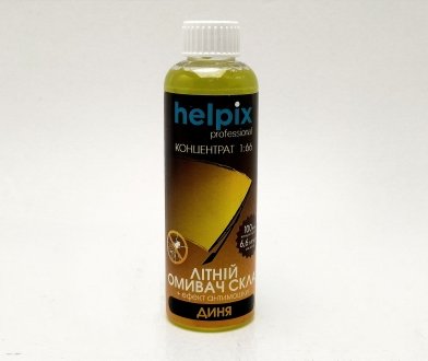 Жидкость в бачок омывателя лето (концентрат на 6,6л) 100 мл Дыня Helpix Украина 804443