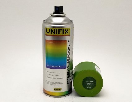Краска зеленая травяная 400 мл UNIFIX 941020