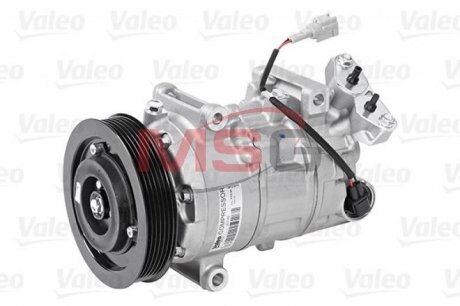 Компрессор кондиціонера Renault Megane III/Scenic III 1.5 dCi/16 V 08- Valeo 813386 (фото 1)