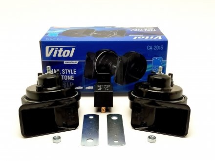 Сигнал (к-т 2 шт) 12 V VITOL CA-2013 (фото 1)