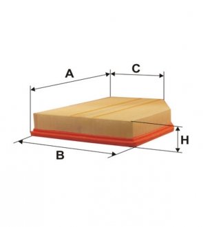 Фільтр повітряний WIX FILTERS WA9492 (фото 1)